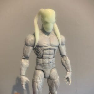 Marvel Legends Gorr the God Butcher custom head - comic design comes unpainted