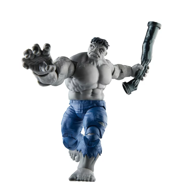 MARVEL LEGENDS SERIES 6-INCH-SCALE ACTION FIGURE 2-PACK - GREY HULK AND DR. BRUCE BANNER