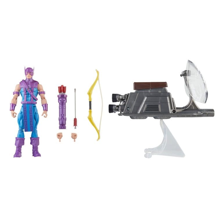 MARVEL LEGENDS HAWKEYE with SKY-CYCLE