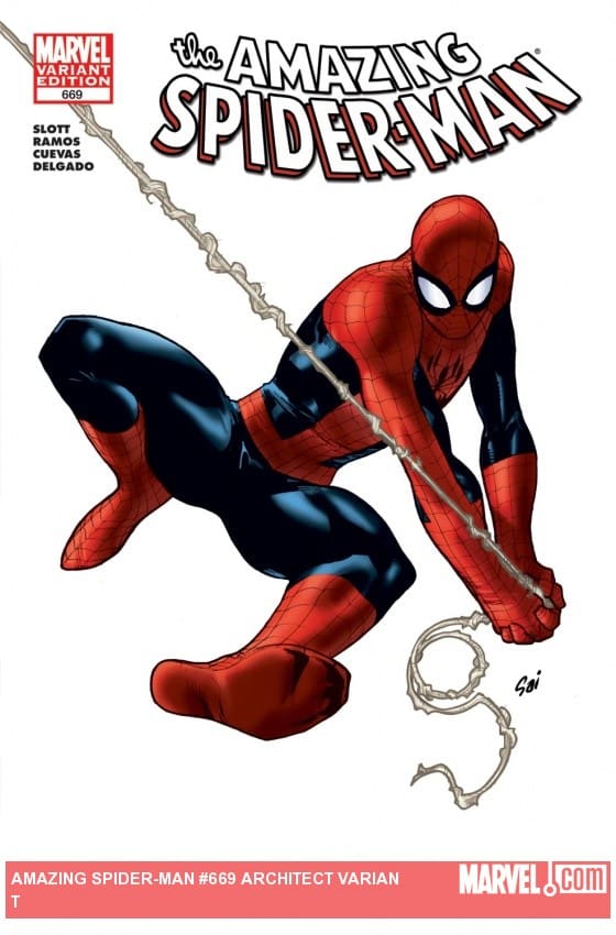 Amazing Spider-Man (1999) #669 (Architect Variant)