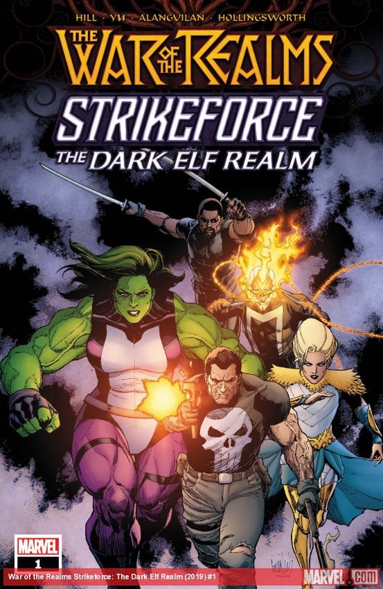 War of the Realms Strikeforce: The Dark Elf Realm (2019) #1