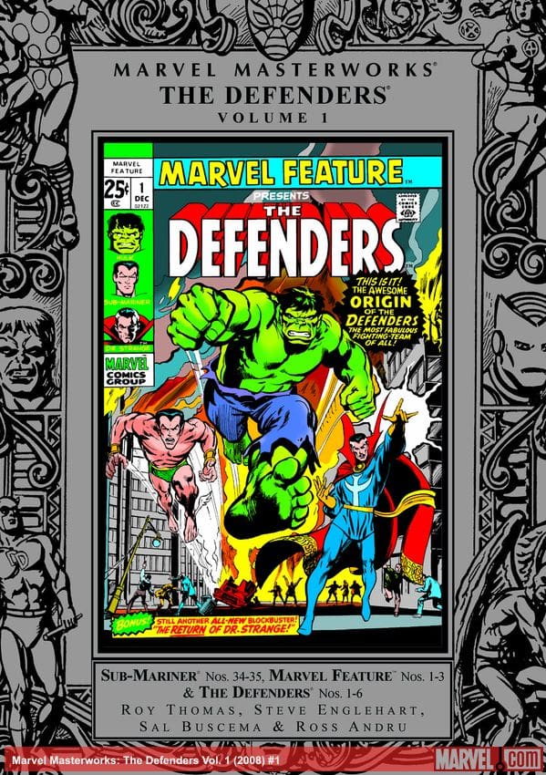 Marvel Masterworks: The Defenders Vol. 1 (Trade Paperback)