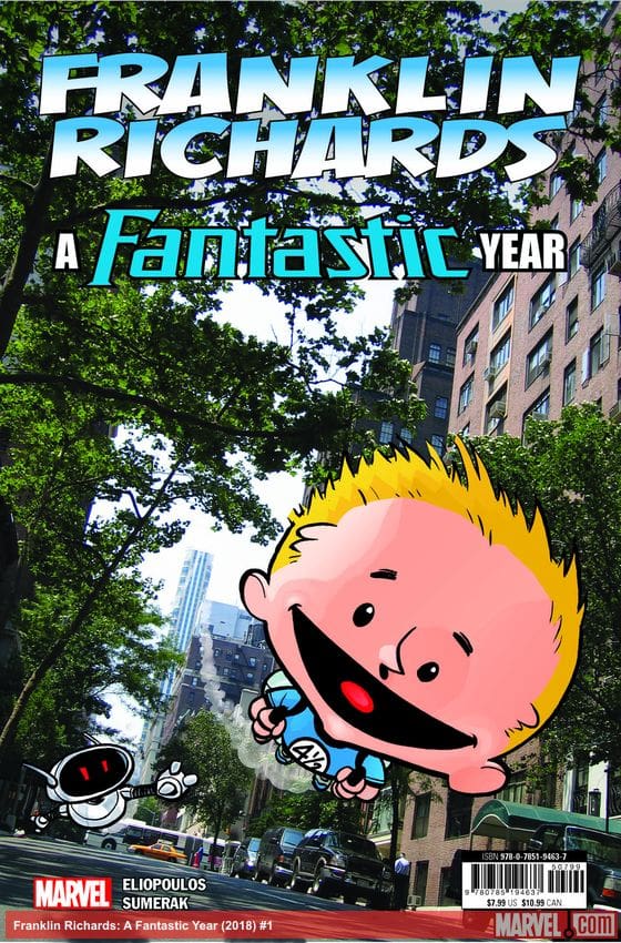 Franklin Richards: A Fantastic Year (Trade Paperback)