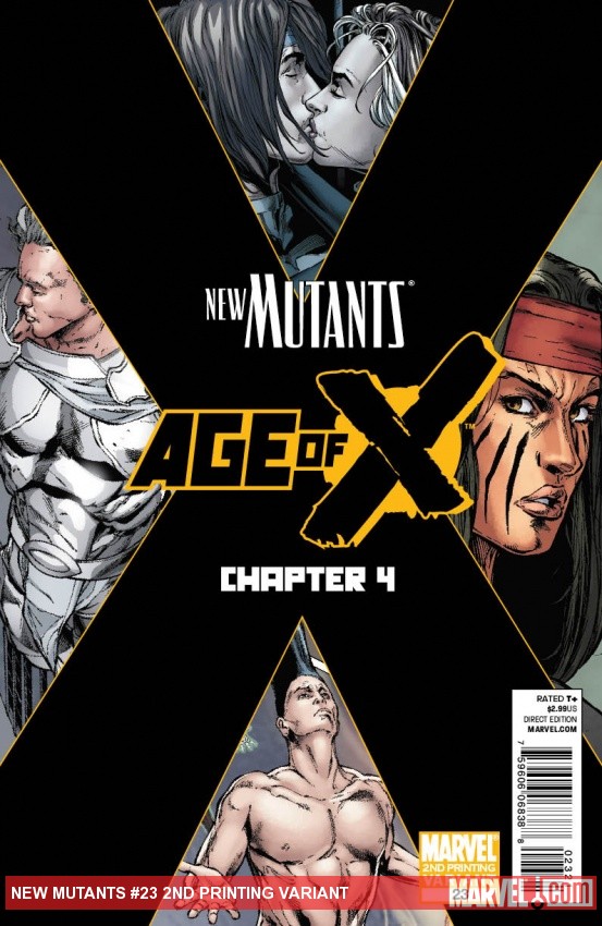 New Mutants (2009) #23 (2nd Printing Variant)