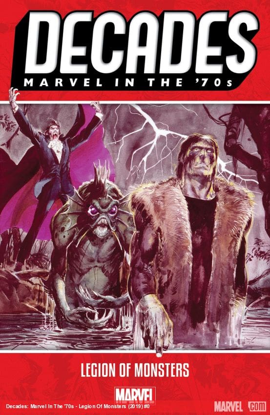 Decades: Marvel In The ’70s – Legion Of Monsters (Trade Paperback)