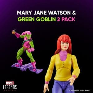 Marvel Legends 2 Pack Mary Jane and Green Goblin